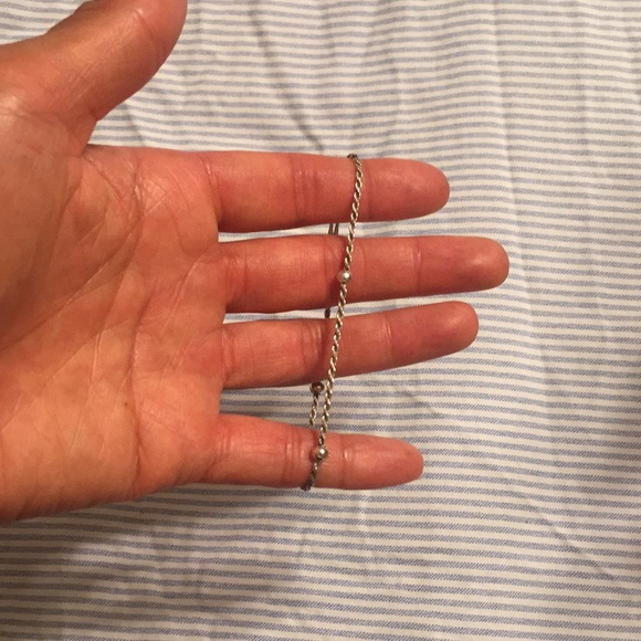 Sterling Sliver matching necklace and bracelet - Picture 4 of 6